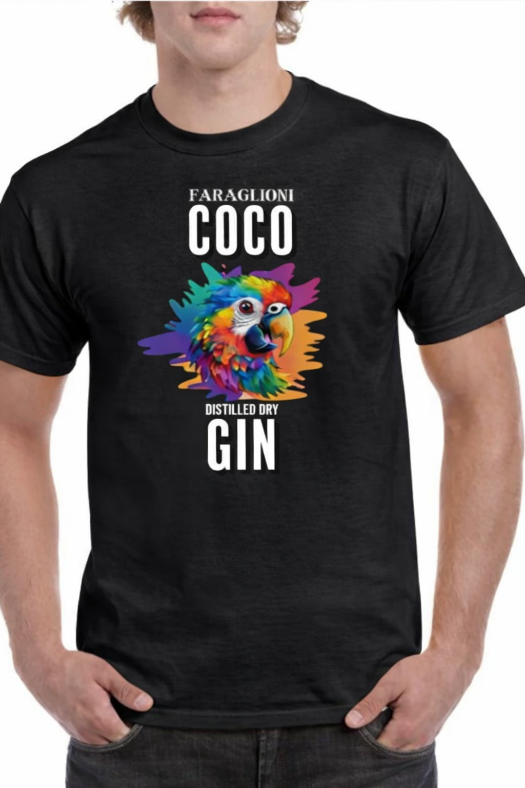T-shirt Coco Gin Nera